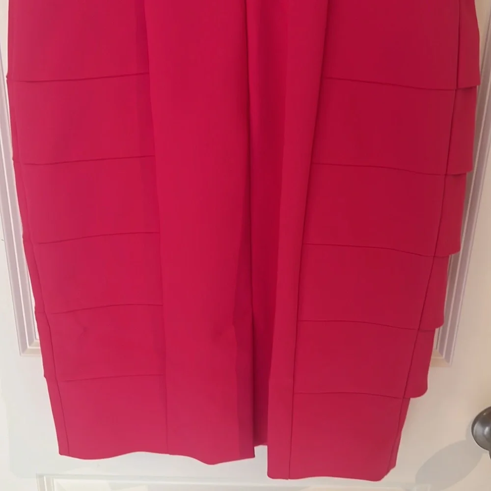 NWT PAULE KA Robe Pink formal mid length sleeveless dress 20E- 114/R120 - Picture 16 of 17